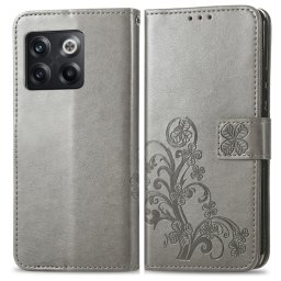 ART FLOWERS Pénztárcahuzat OnePlus 10T 5G szürke