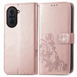 ART FLOWERS Tárcahuzat Huawei nova 10 világos rózsaszín