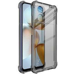 IMAK Védő szilikon borítás Xiaomi Poco M4 5G fekete