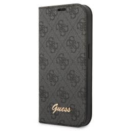 GUESS 4G BOOK Flip tok Apple iPhone 14 Pro Max fekete