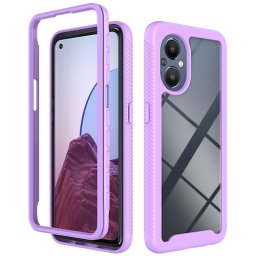DUAL Kétoldalas borítás OnePlus Nord N20 5G lila készülékhez