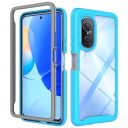 DUAL Kétoldalas burkolat Huawei Nova 9 SE-hez világoskék