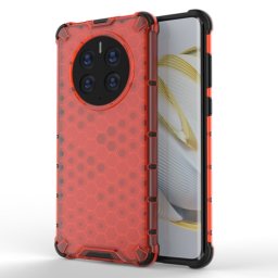 HONEYCOMB Huawei Mate 50 Pro védőburkolat piros