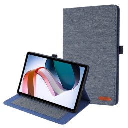 FABRIC Flip borító a Xiaomi Redmi Pad kék készülékhez
