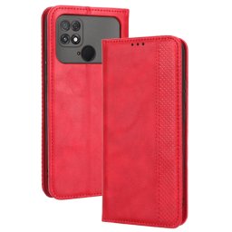 BUSINESS Pénztárca borító Xiaomi Poco C40 piros