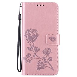 ART ROSE Wallet tok Xiaomi Poco X4 Pro 5G rózsaszín