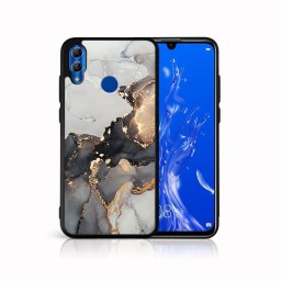 PROTEMIO MY ART Honor 10 Lite védőtok - GREY MARBLE (140)