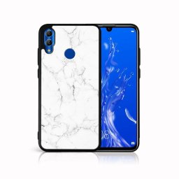 PROTEMIO MY ART Honor 10 Lite védőtok - WHITE MARBLE (144)