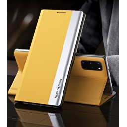 SLEEP CASE Csuklós burkolat Samsung Galaxy A13 sárga