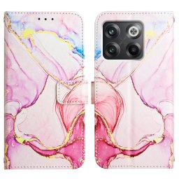 ART MARBLE pénztárca huzat OnePlus 10T 5G ROSE GOLD
