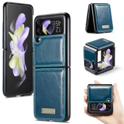 CASEME LEATHER Műanyag borítás Samsung Galaxy Z Flip 4 5G kék