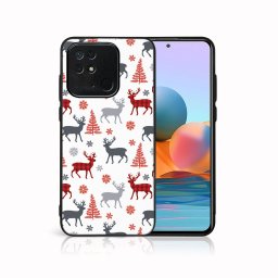 PROTEMIO MY ART borító karácsonyi dizájnnal Xiaomi Redmi 10C DEER (068)