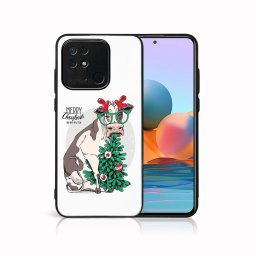 PROTEMIO MY ART borító karácsonyi dizájnnal Xiaomi Redmi 10C MERRY CHRISTMAS (074)