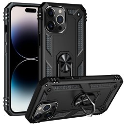 RING tok tartóval Apple iPhone 14 Pro fekete