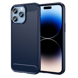 FLEXI TPU burkolat Apple iPhone 14 Pro Max készülékhez kék