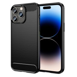 FLEXI TPU burkolat Apple iPhone 14 Pro Max készülékhez fekete