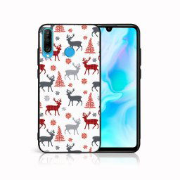 PROTEMIO MY ART borító karácsonyi dizájnnal Huawei P30 Lite DEER (068)