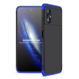 360° védőburkolat Xiaomi Poco M5 fekete-kék