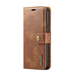 DG.MING Wallet tok 2 az 1-ben Apple iPhone 14 barna