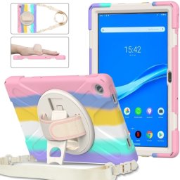 SOLID Tartós borítás Lenovo Tab M10 Plus 3. generációs RAINBOW-hoz