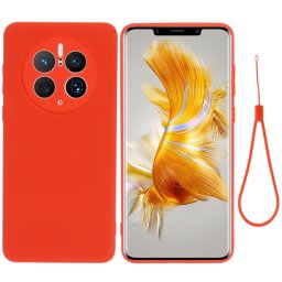 RUBBER Védőburkolat Huawei Mate 50 Pro piros