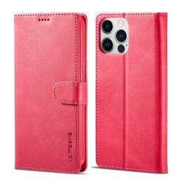 IMEEKE Wallet tok Apple iPhone 14 Pro rózsaszín