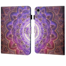 ART Apple iPad 2025 / iPad 2022 Flip Cover PURPLE MANDALA