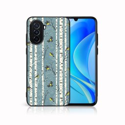 PROTEMIO MY ART borító karácsonyi dizájnnal Huawei nova Y70 BIRCH (072)