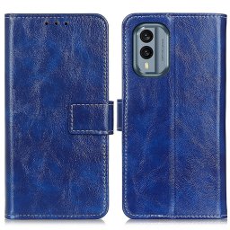 RETRO pénztárca tok Nokia X30 kék