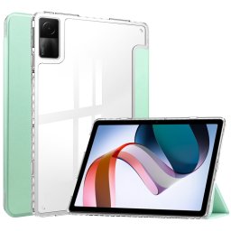 CRYSTAL Flip tok Xiaomi Redmi Pad világoszöld
