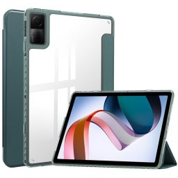 CRYSTAL Flip tok Xiaomi Redmi Pad sötétzöld