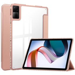 CRYSTAL Flip tok Xiaomi Redmi Pad rózsaszín