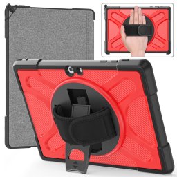 STANDING ULTRA Tartós burkolat Microsoft Surface Go 4 / 3 / 2 / 1 piros