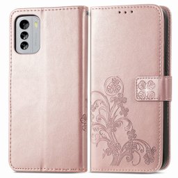 ART FLOWERS Pénztárcavédő Nokia G60 világos rózsaszín