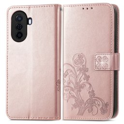 ART FLOWERS Pénztárcavédő Huawei Nova Y70 világos rózsaszín