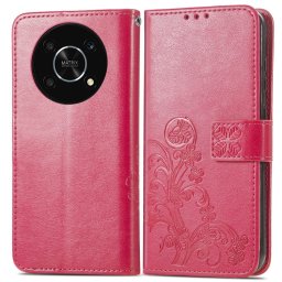 ART FLOWERS Pénztárcavédő Huawei Nova Y90 sötét rózsaszín