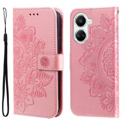 ART MANDALA Wallet tok Huawei Nova 10 SE rózsaszín