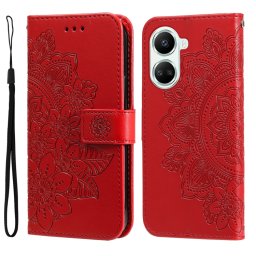 ART MANDALA pénztárca tok Huawei Nova 10 SE piros