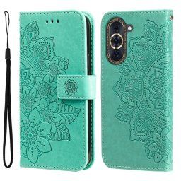 ART MANDALA Wallet tok Huawei Nova 10 Pro zöld