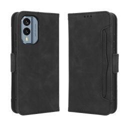 SLOT pénztárca tok Nokia X30 fekete