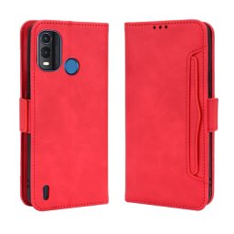 SLOT pénztárca tok Nokia G11 Plus piros