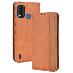 BUSINESS pénztárcahuzat Nokia G11 Plus -hoz barna