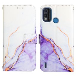 ART MARBLE pénztárcavédő Nokia G11 Plus PURPLE