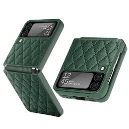 LATTICE Védőtok Samsung Galaxy Z Flip 3 5G zöld