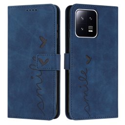 ART SMILE Pénztárca huzat vezetékkel Xiaomi 13 kék