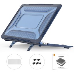 ENKAY RUGGED Védőkészlet Apple MacBook Air 13" A1932 kék számítógéphez