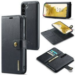 DG.MING Wallet tok 2 az 1-ben Samsung Galaxy S23 5G fekete