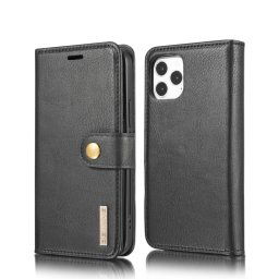 DG.MING Wallet tok 2 az 1-ben Apple iPhone 12 / iPhone 12 Pro fekete