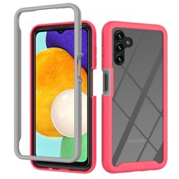 DUAL Kétoldalas tok Samsung Galaxy A13 5G rózsaszín telefonhoz