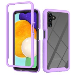 DUAL Kétoldalas burkolat Samsung Galaxy A13 5G lila telefonhoz